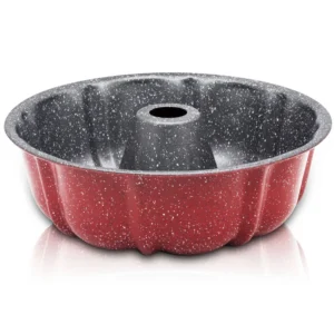 Форма за кекс ZEPHYR Red Passion ZP 1223 ED, 25.5 см, Мраморно покритие, Червен