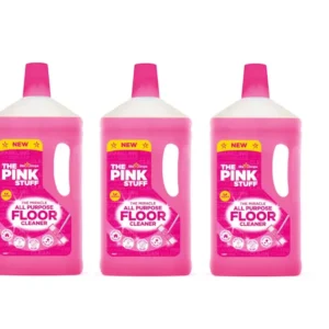 Pink Stuff Почистващ препарат за под 1 литър - 3 опаковки